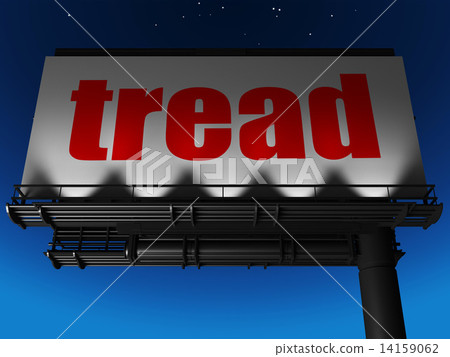 word on billboard 14159062