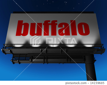 word on billboard 14159685