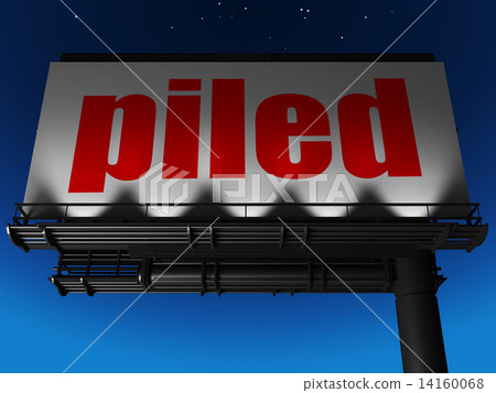 word on billboard 14160068