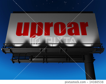 word on billboard 14160538