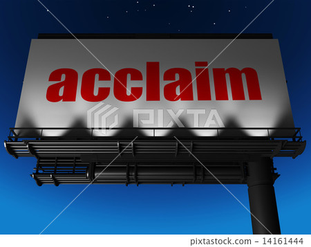 word on billboard 14161444