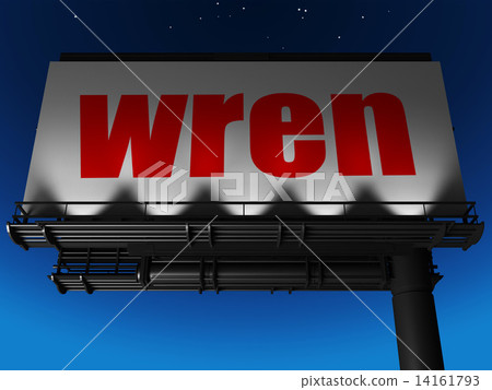 word on billboard 14161793