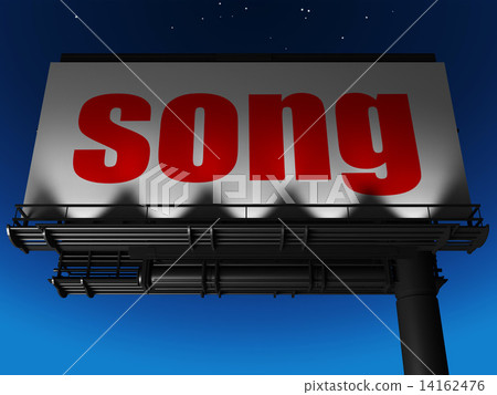 word on billboard 14162476