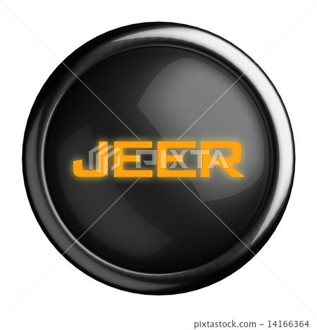 Word on black button 14166364