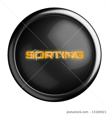 Word on black button Word on black button 14166921