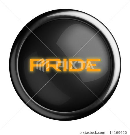 Word on black button Word on black button 14169620