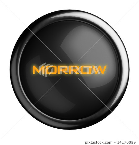 Word on black button Word on black button 14170089