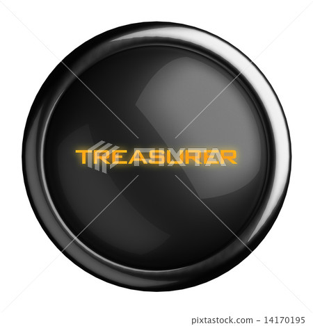 Word on black button 14170195