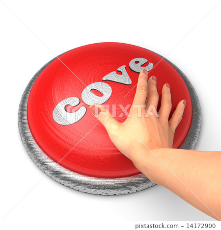 Hand pushing the button Hand pushing the button 14172900