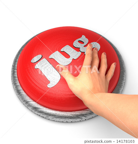Hand pushing the button Hand pushing the button 14178103