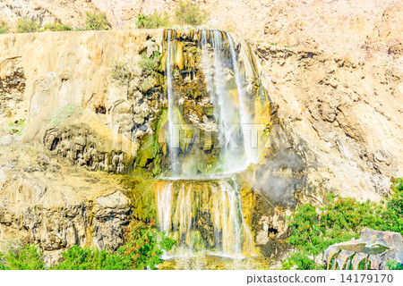 喬丹的溫泉瀑布(約旦,Hamamart·Mine) 喬丹的溫泉瀑布(約旦,Hamamart·Mine) 14179170