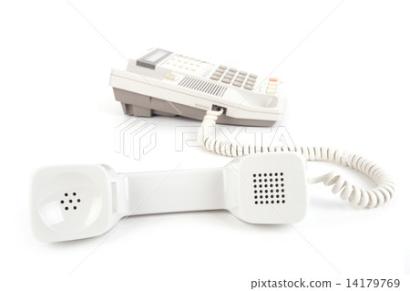 Old Telephone with pick up receiver Old Telephone with pick up receiver 14179769