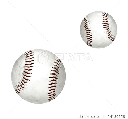 Baseball balls isolated 14180358