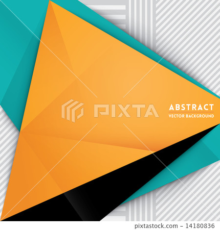 Abstract Triangle Shape Background 14180836