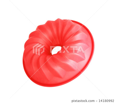 Cake tin isolated on white 14180992