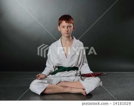 Young Karate Man. 14181029