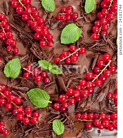 red currant and mint with chocolate red currant and mint with chocolate 14181744