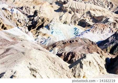 Artist's Palette in Artist's Drive, Death Valley National Park, 14182219