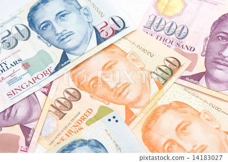 Singapore paper currency Singapore paper currency 14183027