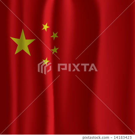 China Flag Curtain 14183423