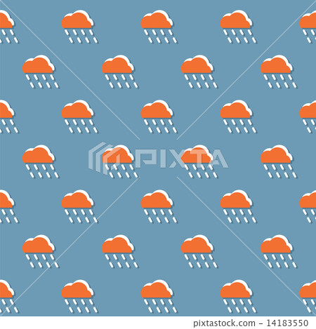 Cloud And Rain Pattern Cloud And Rain Pattern 14183550