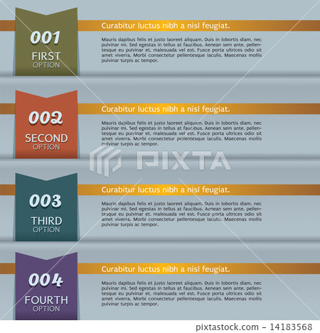 Set of Banners With Option Number Set of Banners With Option Number 14183568