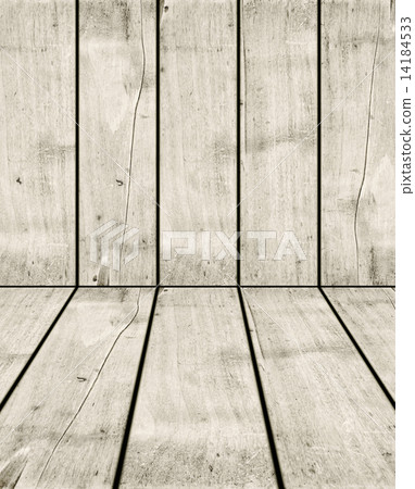 Old white wood crate background 14184533