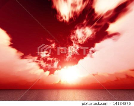 Wind and clouds with the sea Wind and clouds with the sea 14184876