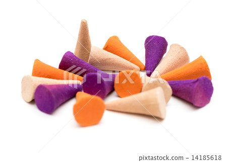 Colorful incense cones 14185618