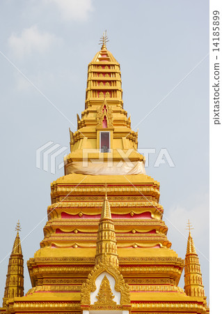 Top part of golden pagoda Top part of golden pagoda 14185899