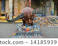 Sculpture of buffalo goddess 14185939