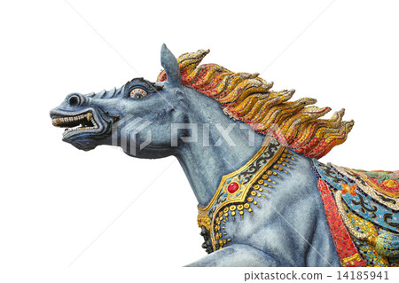 Sculpture of goddess horse 14185941