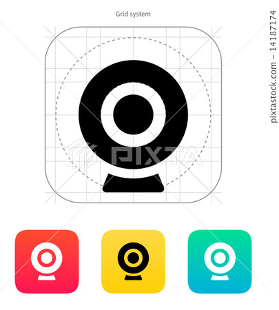 Web camera icon. 14187174
