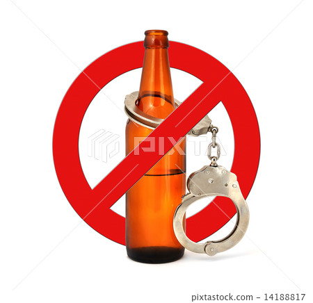 sign stop alcohol 14188817