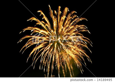 Japanese summer tradition, fireworks 14189495