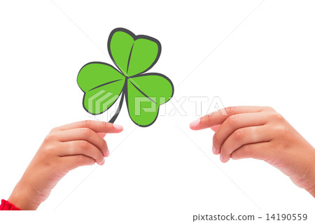 Composite image of shamrock Composite image of shamrock 14190559