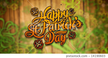 Composite image of patricks day greeting Composite image of patricks day greeting 14190603