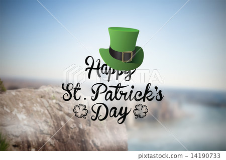 Composite image of patricks day greeting Composite image of patricks day greeting 14190733