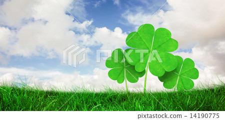 Composite image of grass Composite image of grass 14190775