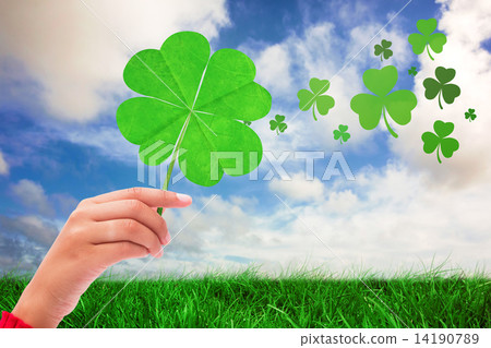 Composite image of shamrock 14190789