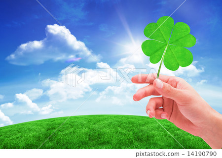 Composite image of shamrock 14190790