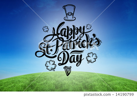 Composite image of patricks day greeting Composite image of patricks day greeting 14190799