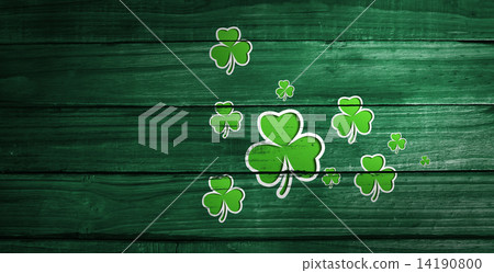Composite image of shamrocks Composite image of shamrocks 14190800