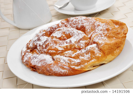 ensaimada, a pastry typical of Mallorca, Spain ensaimada, a pastry typical of Mallorca, Spain 14191506