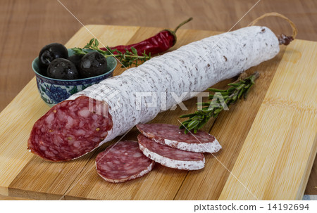 Fuet sausage Fuet sausage 14192694