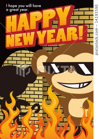 New Year's card 14193598