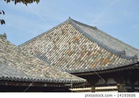 世界遺產Gango-ji Temple是日本最古老的瓷磚 14193686