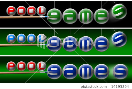 Pool games banners 14195294