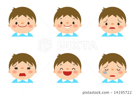 男孩_面部表情模式6 男孩_面部表情模式6 14195722