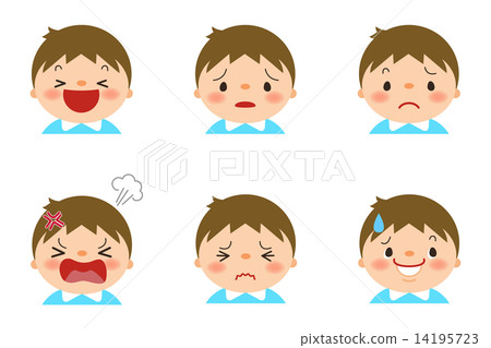 男孩_面部表情模式6 14195723